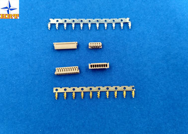 चीन 1.25mm Pitch Miniature Crimping Connector UL-listed Grey Color Lvds Display Connector फैक्टरी