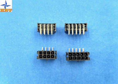 चीन Dual Row Wafer Connector with 3.0mm pitch for PCB Connector Micro-Fit Header Glow Wire Capable फैक्टरी