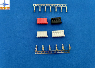 चीन गोल्ड फ्लैश टर्मिनल 2 मिमी पिच कनेक्टर पिन हैडर एकल पंक्तियाँ UL94V-0 PA66 सामग्री आपूर्तिकर्ता